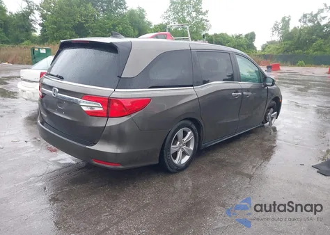 2020 Honda Odyssey Ex-L/Ex-L W/Navi Res from USA, damaged, VIN 5FNRL6H75LB000360